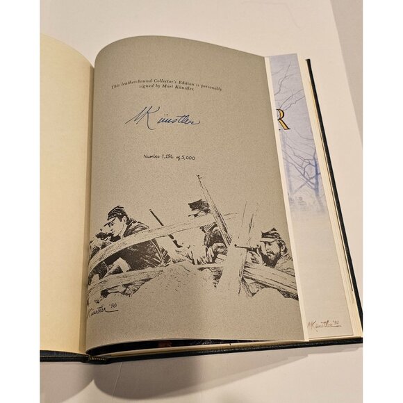 Easton Press: Images of the Civil War, Limited Edition, Signed by Mort Kunstler‎ - Picture 3 of 4